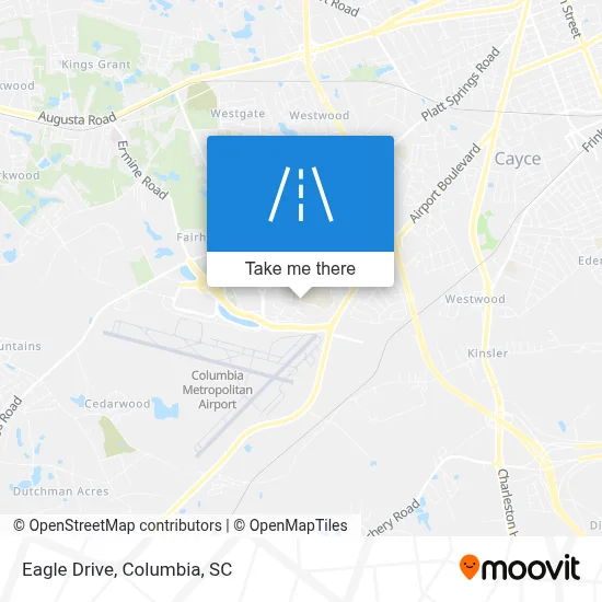 Eagle Drive map