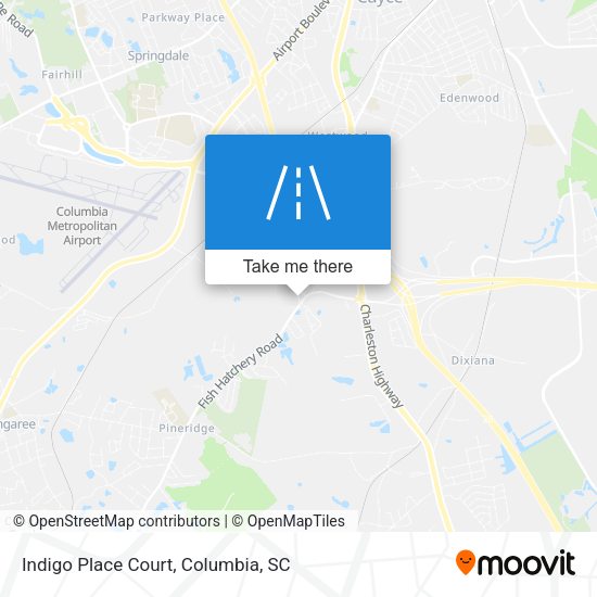 Mapa de Indigo Place Court