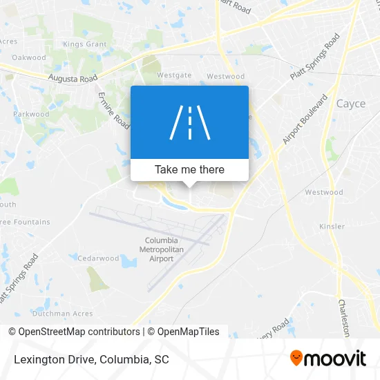 Lexington Drive map