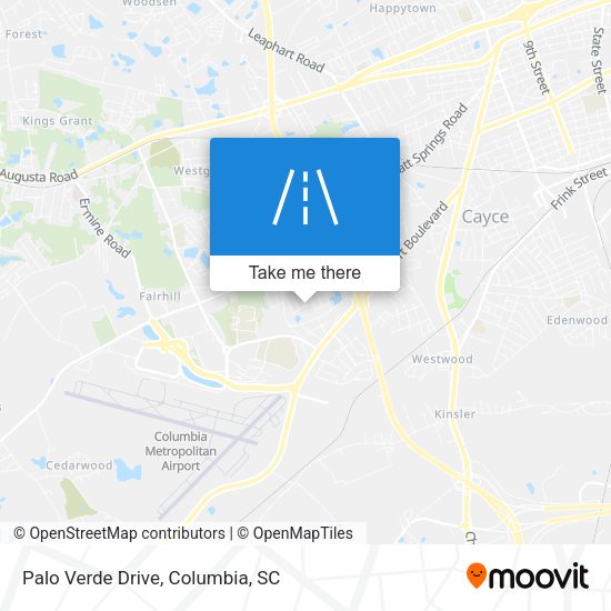 Mapa de Palo Verde Drive
