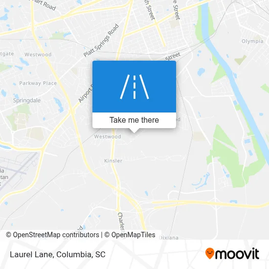 Laurel Lane map