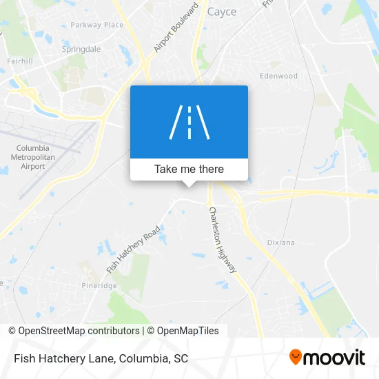 Fish Hatchery Lane map