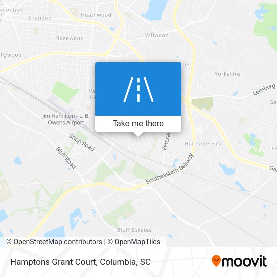 Hamptons Grant Court map