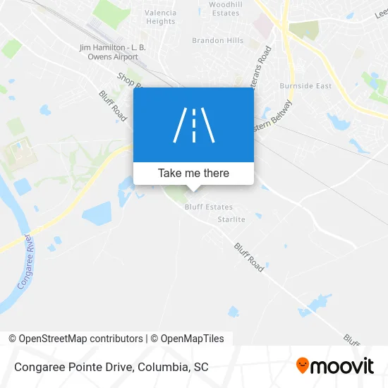 Congaree Pointe Drive map