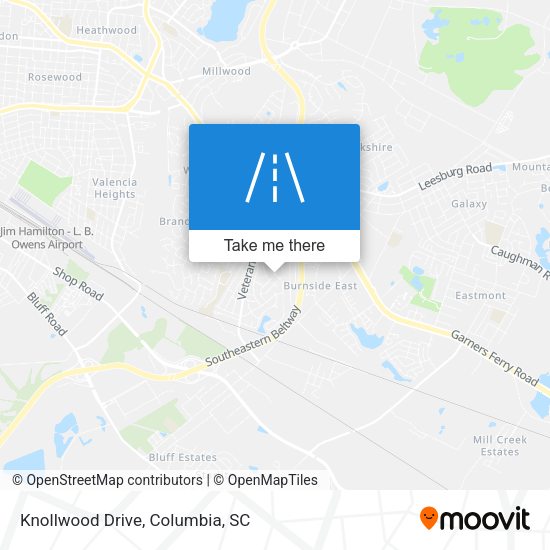 Mapa de Knollwood Drive