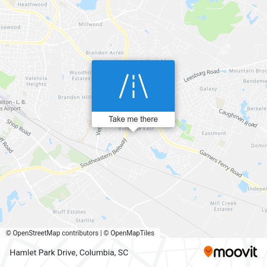 Hamlet Park Drive map