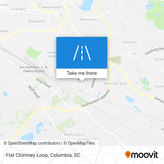 Flat Chimney Loop map