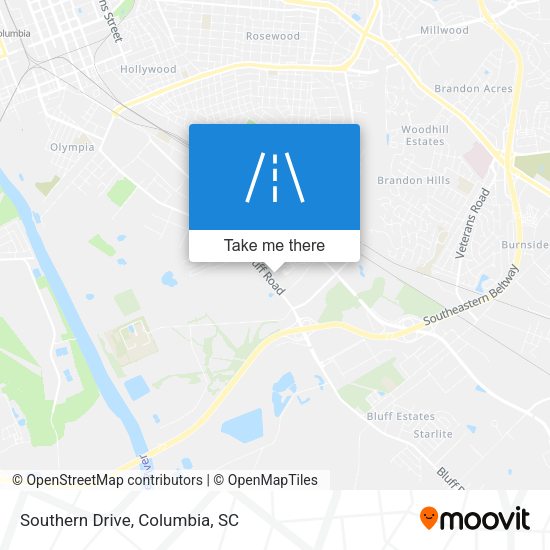 Mapa de Southern Drive