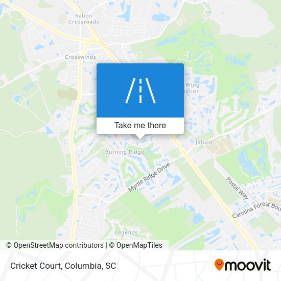 Mapa de Cricket Court