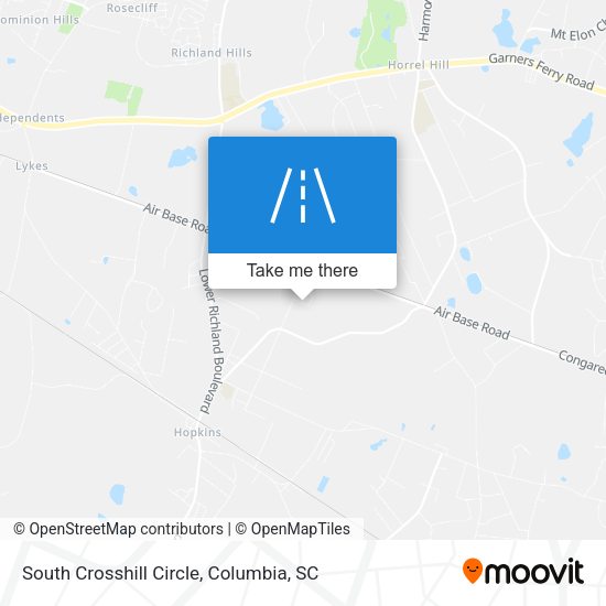 South Crosshill Circle map