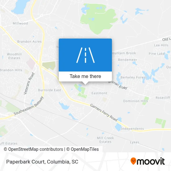Paperbark Court map