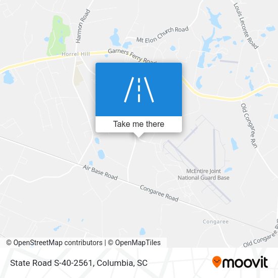State Road S-40-2561 map