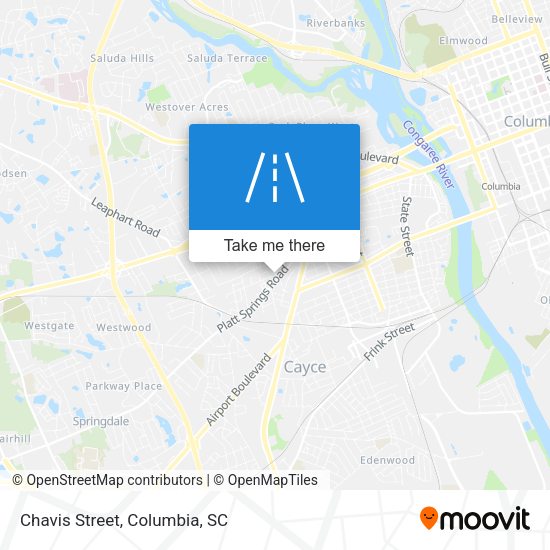 Chavis Street map