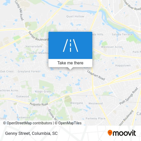 Mapa de Genny Street