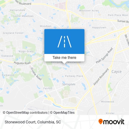 Mapa de Stonewood Court