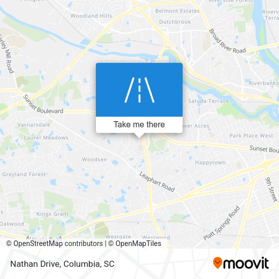 Mapa de Nathan Drive