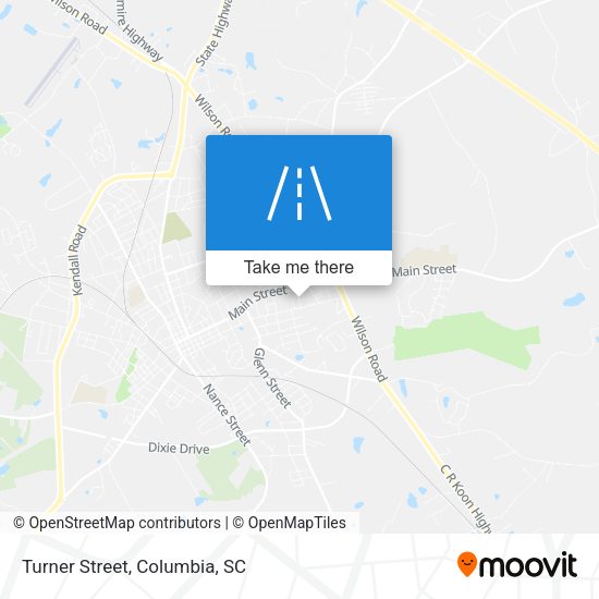 Mapa de Turner Street