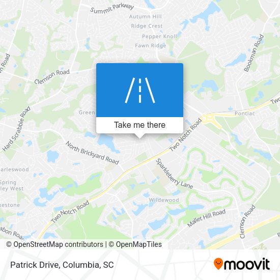 Patrick Drive map