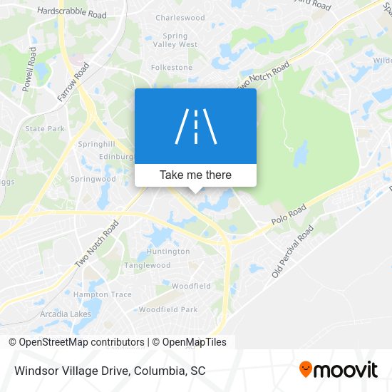 Mapa de Windsor Village Drive