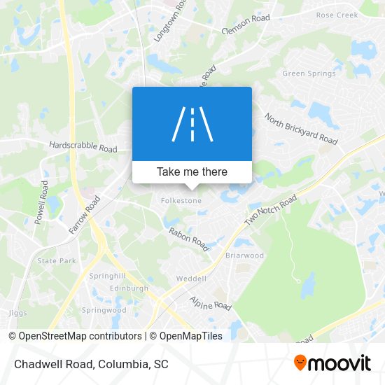 Mapa de Chadwell Road