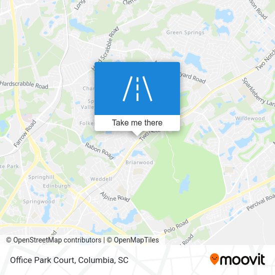 Office Park Court map