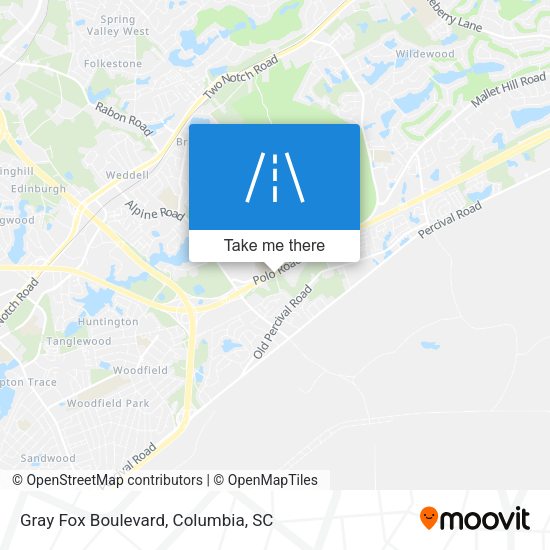 Gray Fox Boulevard map