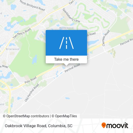 Oakbrook Village Road map