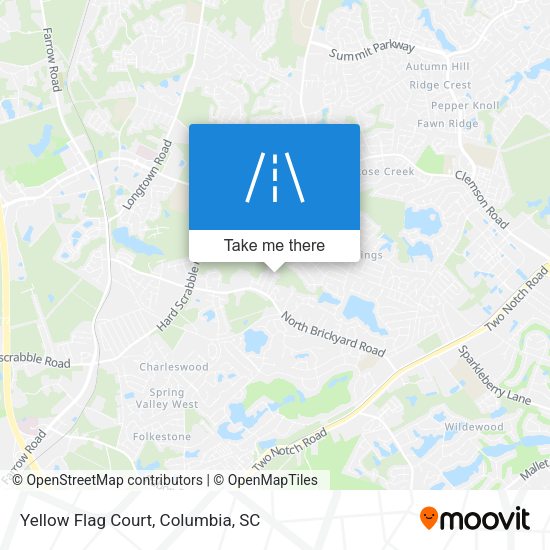 Yellow Flag Court map