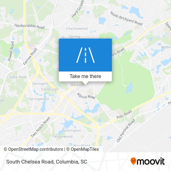 Mapa de South Chelsea Road