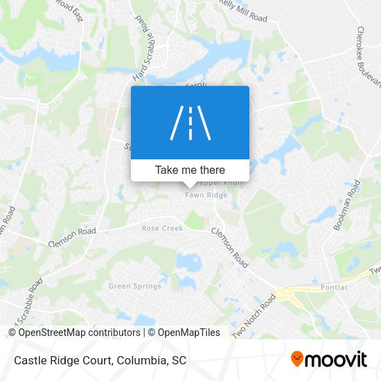 Mapa de Castle Ridge Court