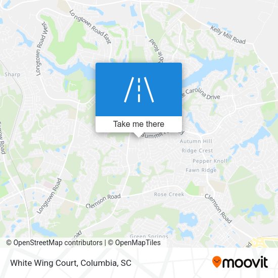 Mapa de White Wing Court