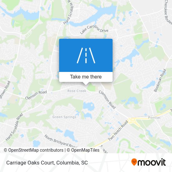 Mapa de Carriage Oaks Court