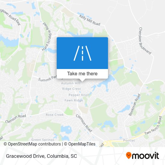 Gracewood Drive map