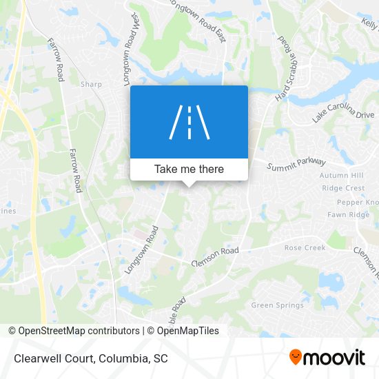 Mapa de Clearwell Court