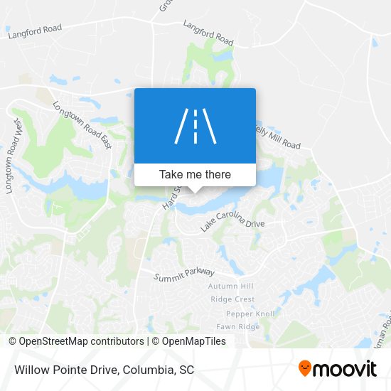 Willow Pointe Drive map