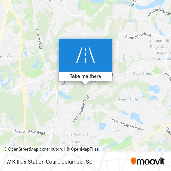 W Killian Station Court map