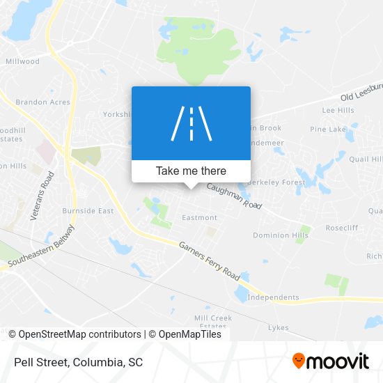 Mapa de Pell Street