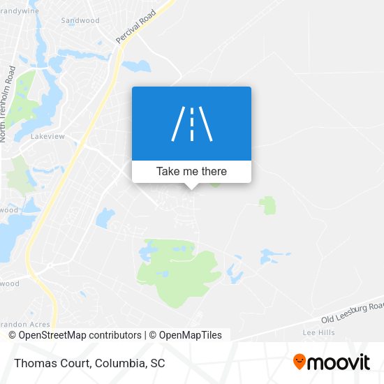 Mapa de Thomas Court