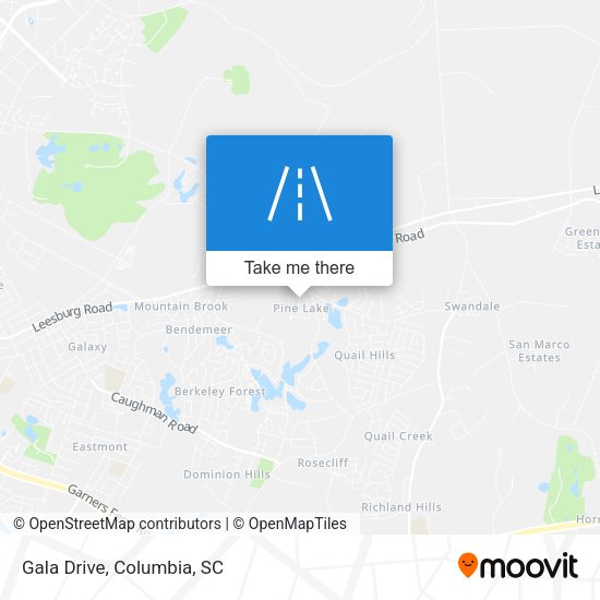 Gala Drive map