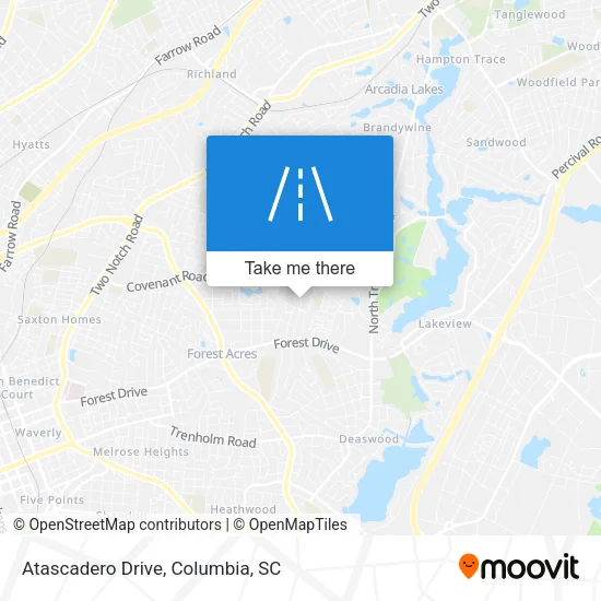 Atascadero Drive map