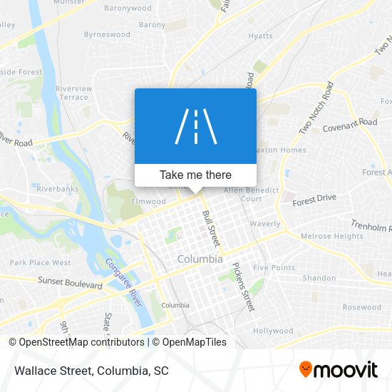 Mapa de Wallace Street