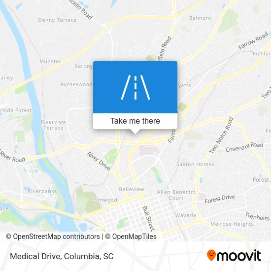 Mapa de Medical Drive