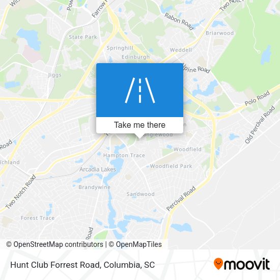 Mapa de Hunt Club Forrest Road