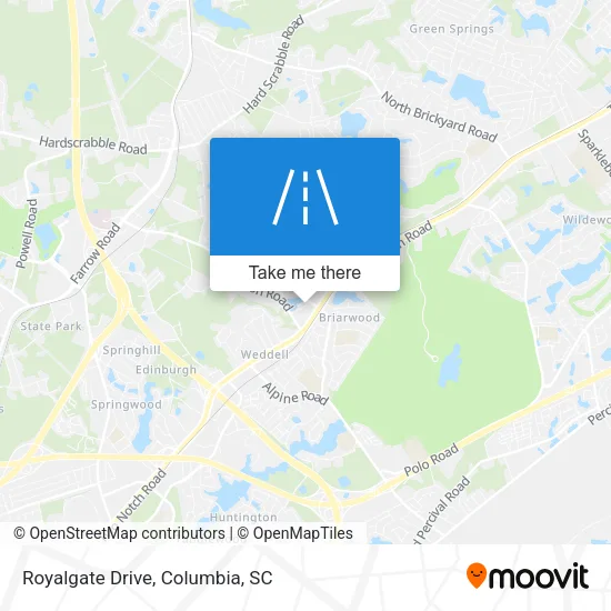 Royalgate Drive map