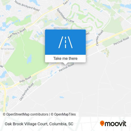 Oak Brook Village Court map