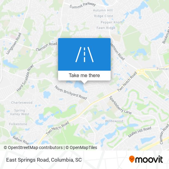 East Springs Road map