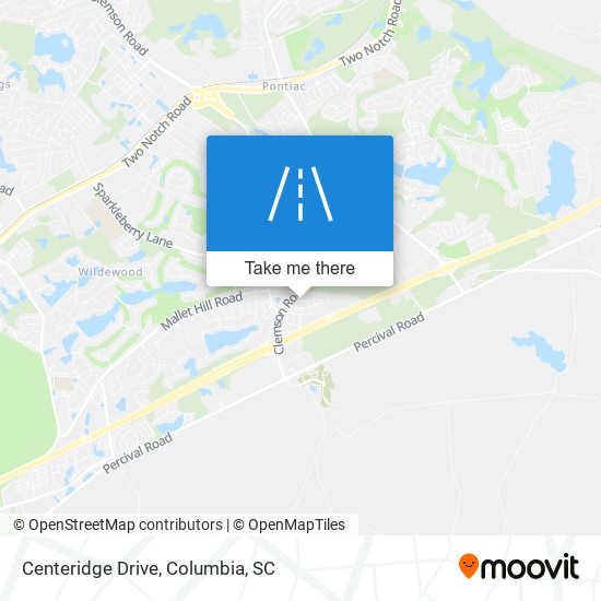 Centeridge Drive map