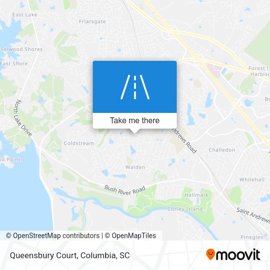 Queensbury Court map