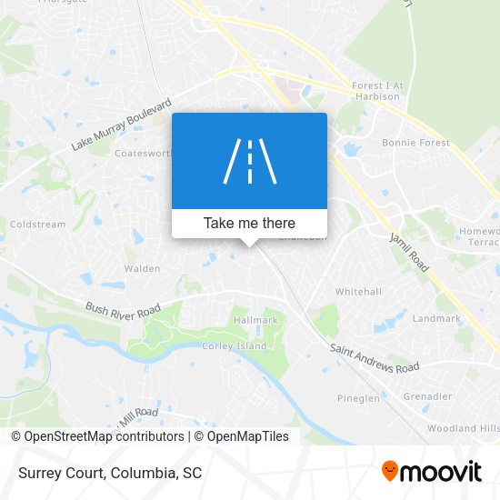 Mapa de Surrey Court