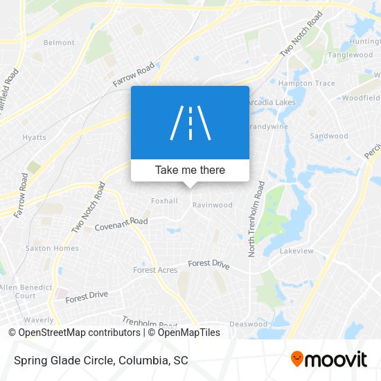 Mapa de Spring Glade Circle